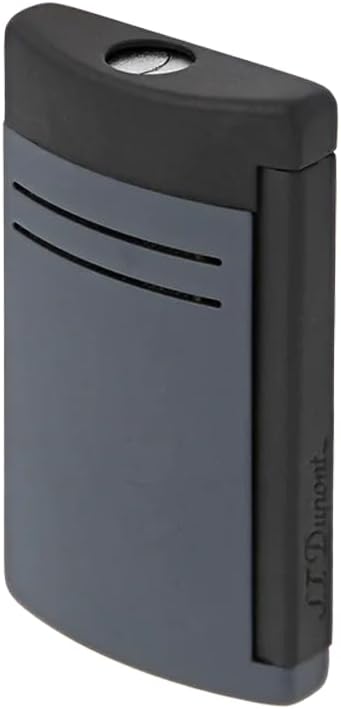 S.T. Dupont Maxijet Black Matte and Ocean Blue 020161