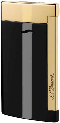 S.T. Dupont Slim 7 Lighter - Black/Gold