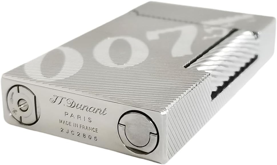 Portable 007 Limited Edition Lighter, Cling Sound, Adjustable Soft Flame, Trench Lighters for Collection Decorative Gift Present