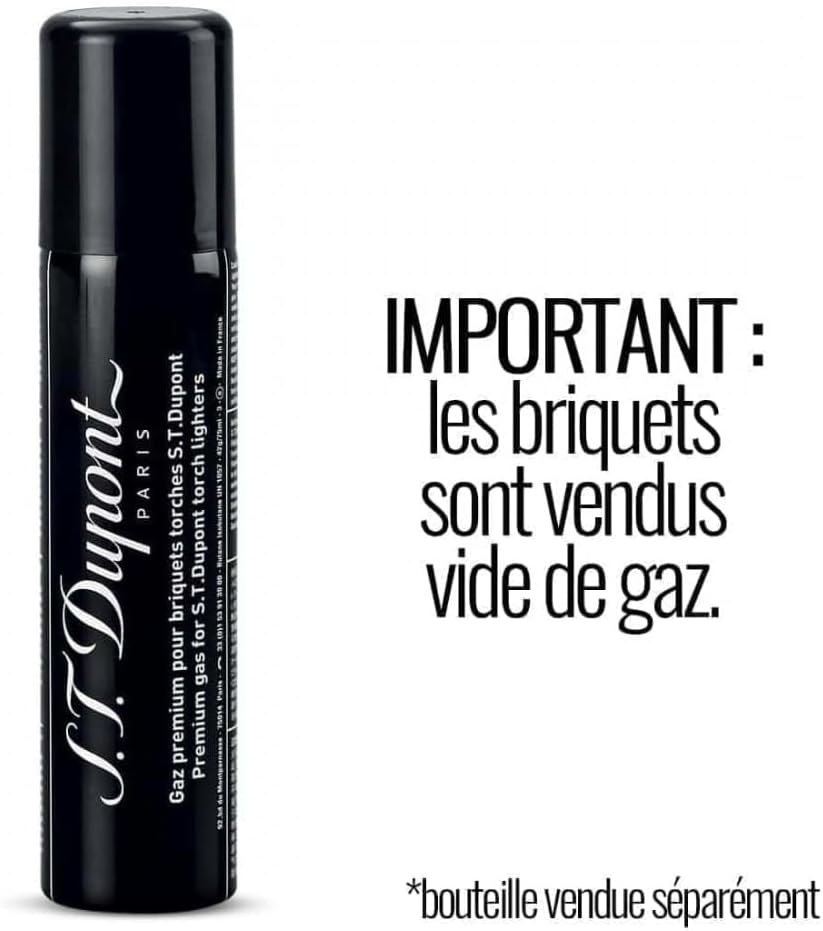 S.T. Dupont Slimmy Fire X - Black/Chrome