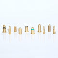 Gas Refill Adapters for ST Dupont/Maruman/Dunhill/Celine Lighter 10 in 1 Kits Yellow Cap
