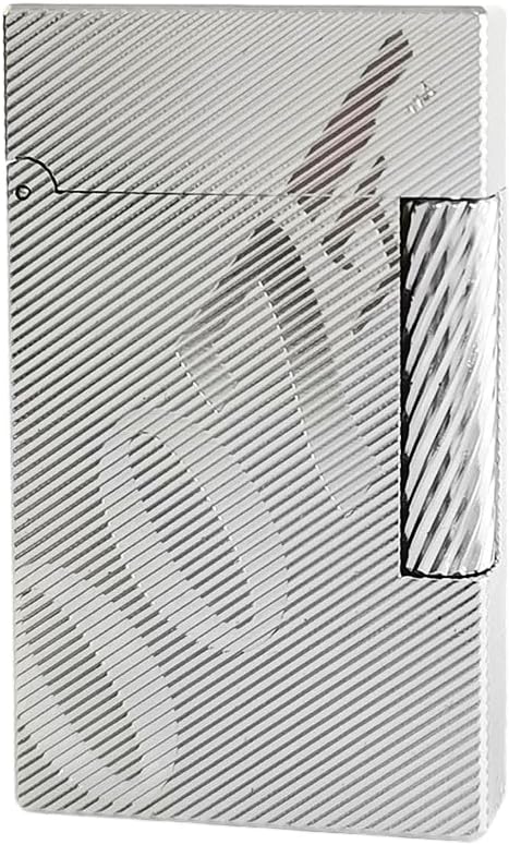 Portable 007 Limited Edition Lighter, Cling Sound, Adjustable Soft Flame, Trench Lighters for Collection Decorative Gift Present