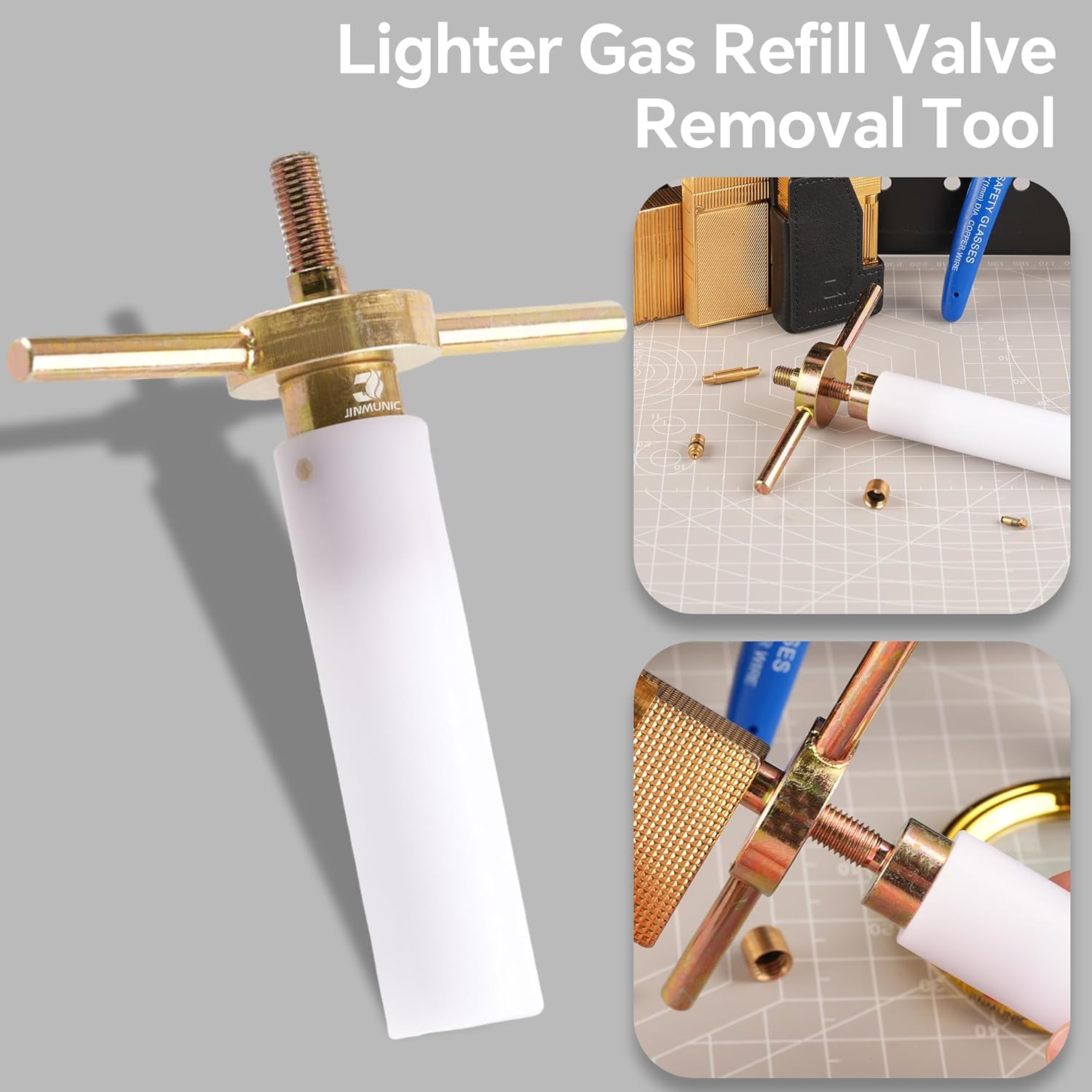 Complete Lighter Repair Tool Set for S.T Dupont L2 - Lighter Adjustment Refill Gas Valve Opener Repair Tools